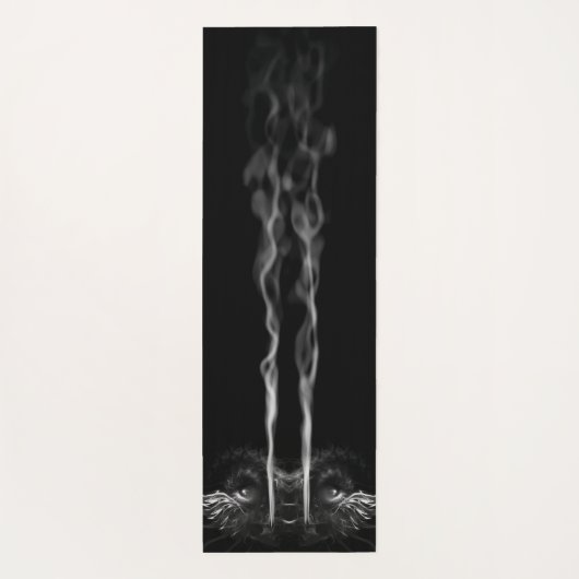 Black Dragon Smoke Yogamat (Achterkant)