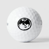 Black Dragon Srixon Soft Feel golfballen 3 pk (Voorkant)