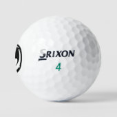 Black Dragon Srixon Soft Feel golfballen 3 pk (Logo)