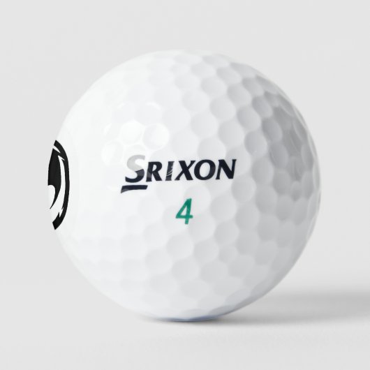 Black Dragon Srixon Soft Feel golfballen 3 pk (Logo)