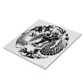 Black Dragon Tegel Tegeltje (Zijkant)