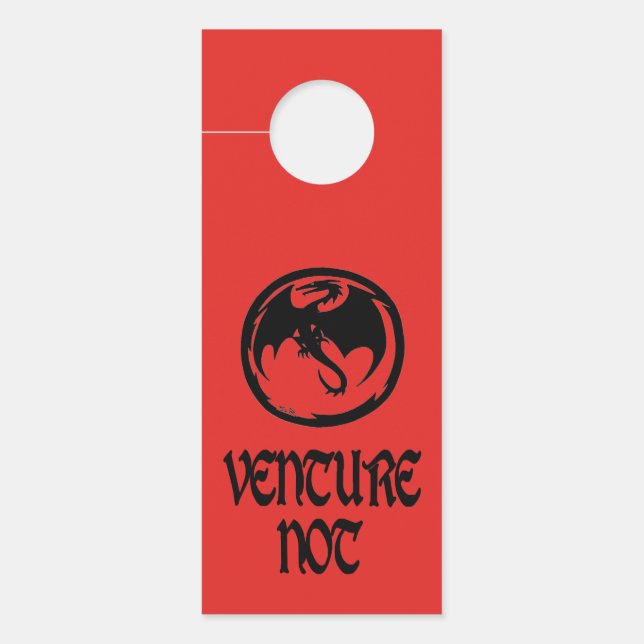 Black Dragon Venture Venture Niet-rode deurhanger (Voorkant)