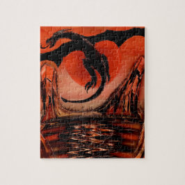 Black Dragon vlucht Legpuzzel