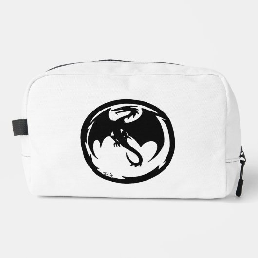 Black Dragon witte dopp kit Toilettasje (Voorkant)