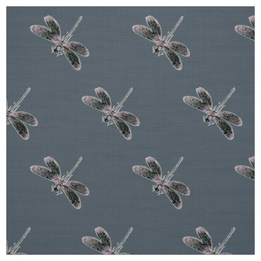 Black Dragonfly Stof (Swatch)
