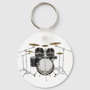Black Drum Kit: Sleutelhanger