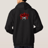 Black Drum n Bass Graffiti Hoodie (Achterkant)