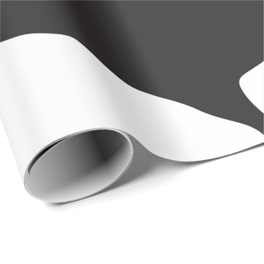 Black Duck Bird Icon Cadeaupapier (Rol Hoek)