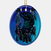 Black Eagle_Dreamweaver-sierent Keramisch Ornament (Rechts)