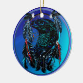 Black Eagle_Dreamweaver-sierent Keramisch Ornament (Links)