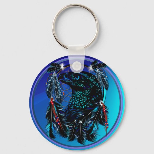 Black Eagle_Dreamweaver-Sleutelhanger Sleutelhanger (Voorkant)