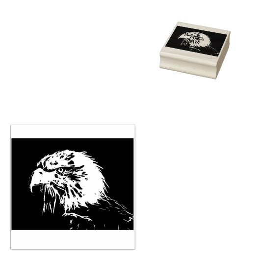 Black Eagle Stamp Rubberstempel (Gestempeld)