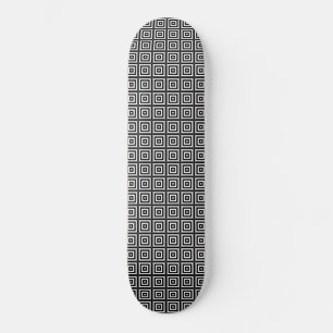 Black Echo Squares Persoonlijk Skateboard