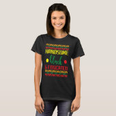 Black Educated Youth African American Kids African T-shirt (Voorkant volledig)