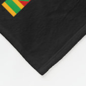 Black Educators Probleem Black History Maand Pride Fleece Deken (Hoek)