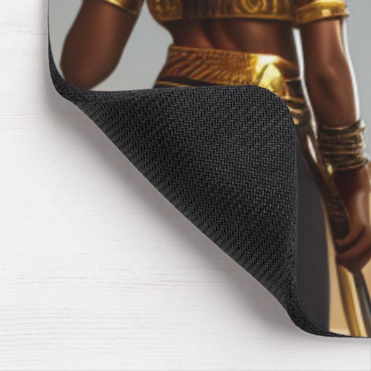 Black Egyptian Queens Mousepad Muismat (Hoek)