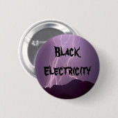 Black Electricity Button (Voorkant /achterkant)