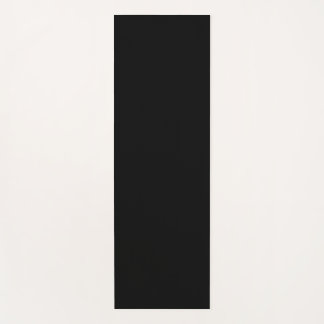 Black Elegant Yoga Mat