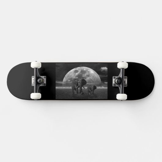 Black Elephant Skateboard (Horizontaal)