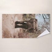 BLACK ELEPHANT WALT IN BROWN SAND BADHANDDOEK (Badhanddoek)