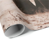 BLACK ELEPHANT WALT IN BROWN SAND CADEAUPAPIER (Rol Hoek)