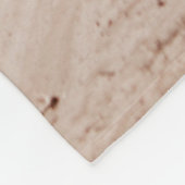 BLACK ELEPHANT WALT IN BROWN SAND FLEECE DEKEN (Hoek)