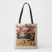 Black Elk "Ken the Power that is Peace"-canvas tas (Voorkant)