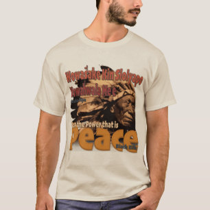 Black Elk "Ken the Power that is Peace"-kleur T-shirt