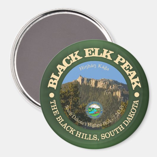 Black Elk Peak Magneet (Voorkant / Achterkant)