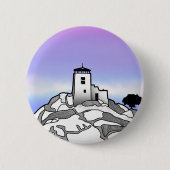 Black Elk Peak Mountains Ronde Button 5,7 Cm (Voorkant)