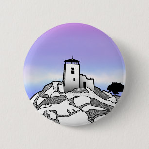 Black Elk Peak Mountains Ronde Button 5,7 Cm
