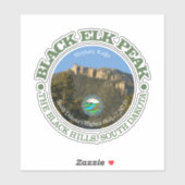 Black Elk Peak Sticker (Vel)