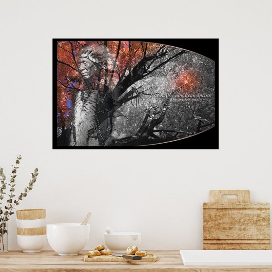 BLACK ELK POSTER (Keuken)