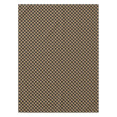 Black en Camel Brown geruit Tafelkleed (Voorkant)