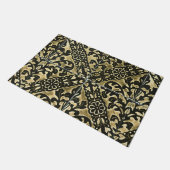Black en Gold Damask Deurmat (Schuin)