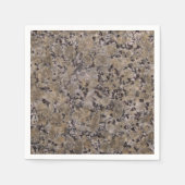 Black en Tan Granite Servetten (Voorkant)