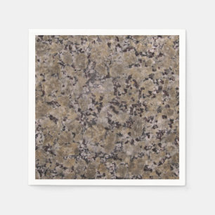 Black en Tan Granite Servetten