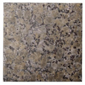 Black en Tan Granite Tegeltje (Voorkant)