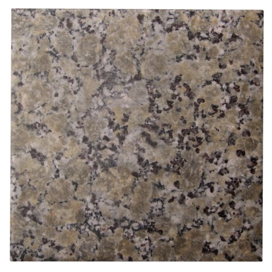 Black en Tan Granite Tegeltje (Voorkant)