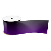 Black en Violet Paarse Ombre Satijnen Lint (Spoel)