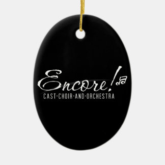 Black Encore Logo 2011 Ornament
