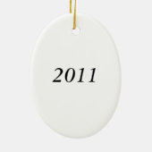 Black Encore Logo 2011 Ornament (Achterkant)