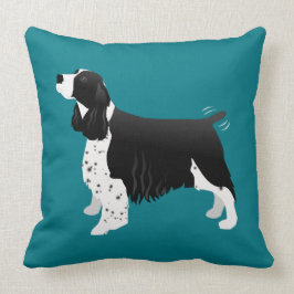 Black English Springer Spaniel Basic Breed Kussen