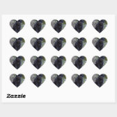 Black English Springer Spaniel Hart Sticker (Vel)