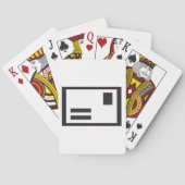 Black Envelope-speelkaarten Pokerkaarten (Achterkant)