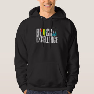 Black Excellence African American Black Power Hist Hoodie