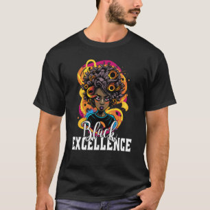 Black Excellence African Pride Black History Maand T-shirt