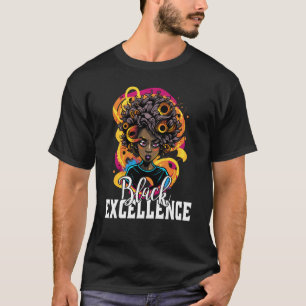 Black Excellence African Pride Black History Maand T-shirt