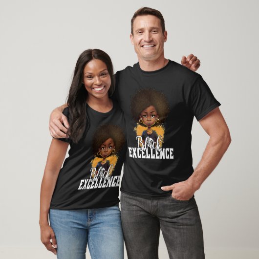 Black Excellence African Pride Black History Month T-shirt (Unisex)