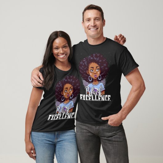 Black Excellence African Pride Black History Month T-shirt (Unisex)